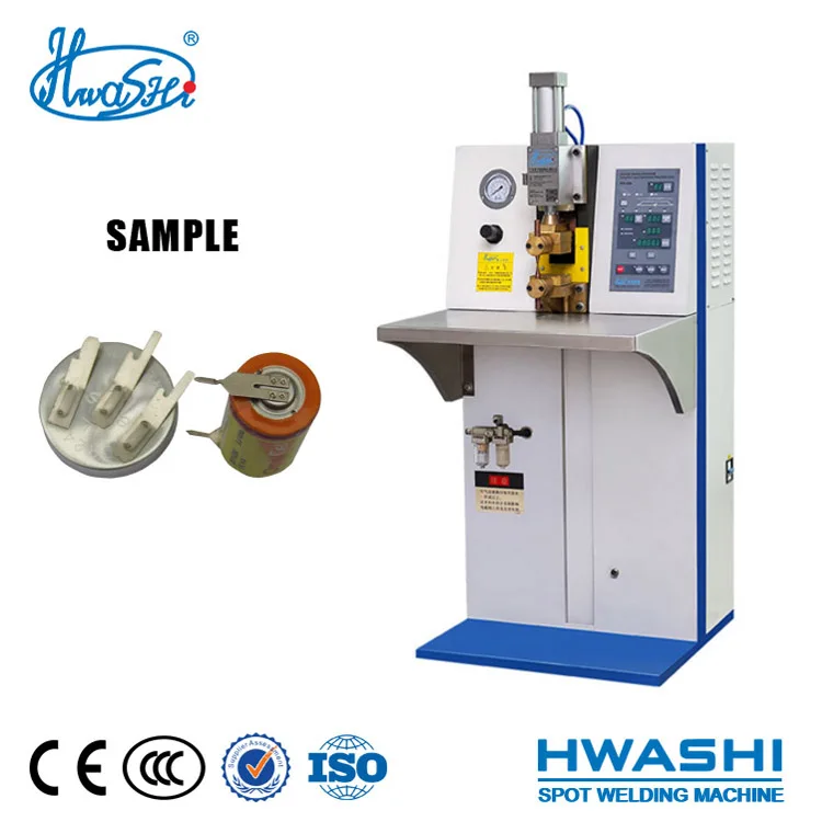
Hwashi 18650 Battery Tab Spot Welding Machine Dual Heads Spot Welder 