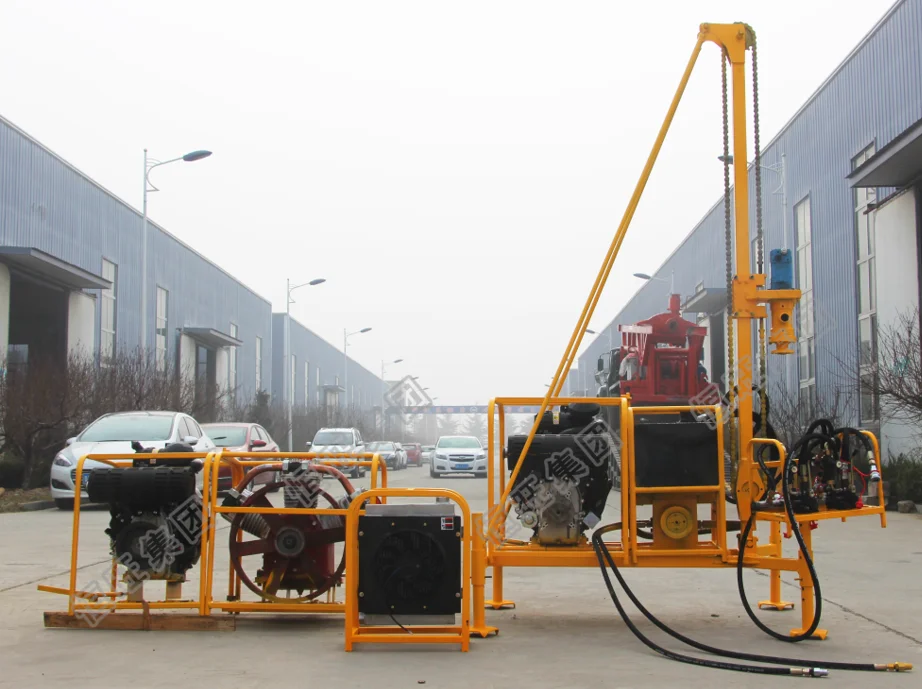 C drilling rig borehole exploration rig for mountain