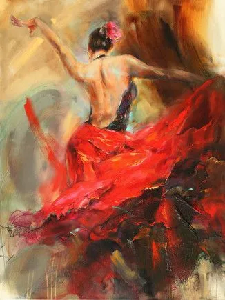 Reproduction100-Hand-made-Flamenco-Woman-Spanish-Heat