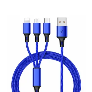 Universal 3 1 USB Charging Cable Smartphones