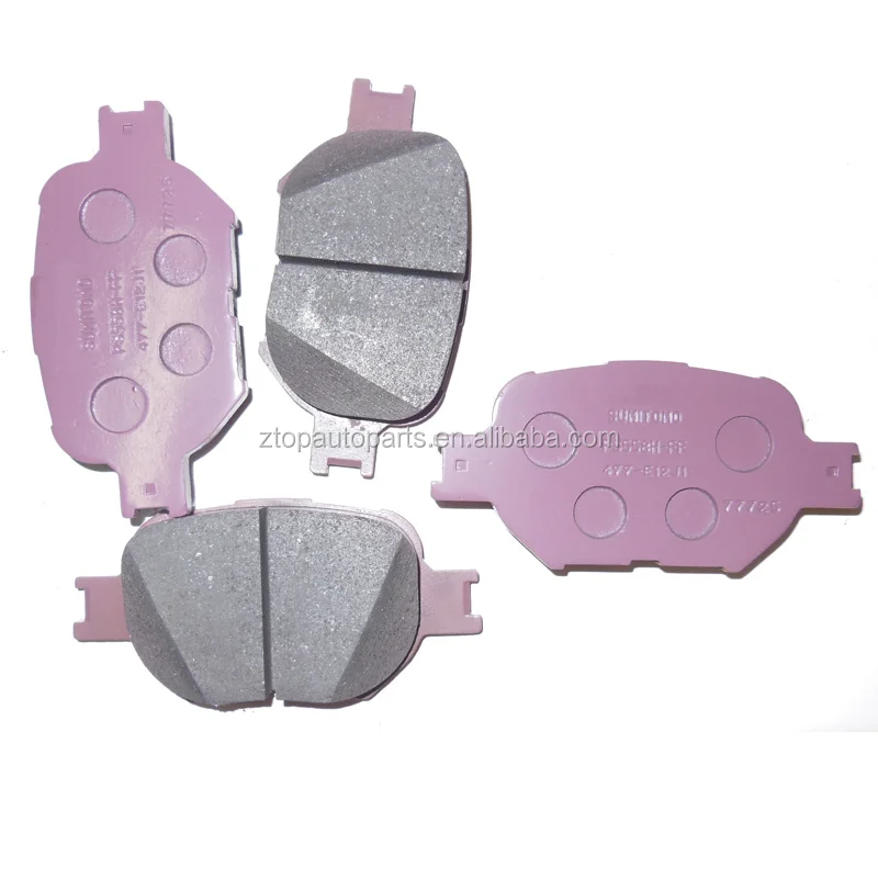 Front Brake Pads Auto Parts 04465-21030 for Corolla ZZE122 ZRE120