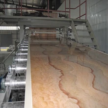 durable PVC artificial marble decorative board extrusion line with CE ISO certification