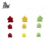 Wooden Meeples Board Game Bits, Pawns for Assorted Fantasy Strategy Games and Expansions