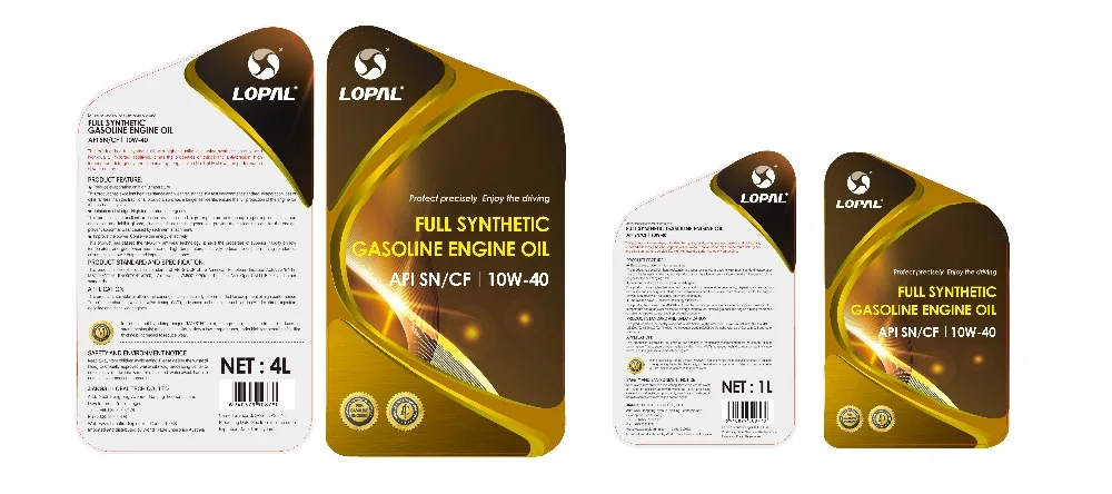 
API Fully Synthetic SN Gasoline Engine Oil 5w40 Motor Engine Oil 