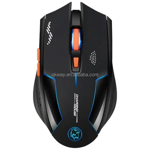 Rechargeable Wireless Gaming Mouse Silent Click