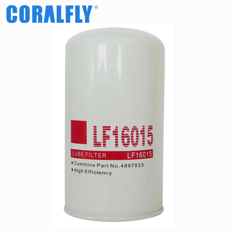 Coralfly Wholesale Oil Filter Lf16015 Lube Spinon For Truck Engines