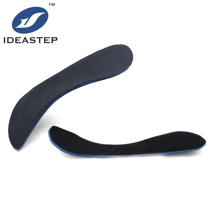 

Rubber full-length arch soles foot orthotic insoles, Black