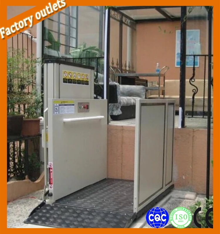 Indoor Vertikale Rollstuhl Lifte Kleinen Aufzug Für 2 Personen - Buy