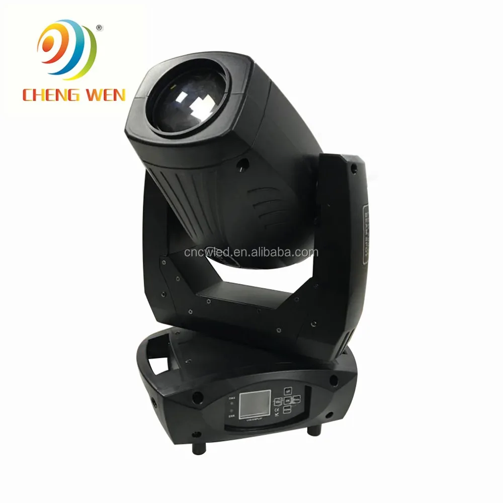 New DJ equipment DMX512 18ch 10 colors gobo ultra 200W led beam spot wash 3in1 moving light