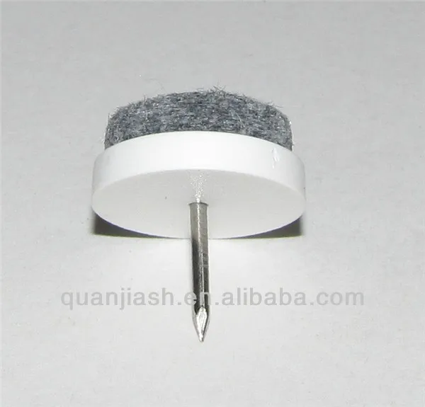 nail on felt chair glides, View nail on felt chair glides, Quanjia or