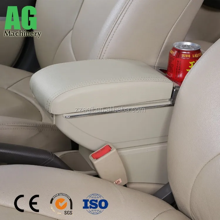 Hot Sale Pu Leather Auto Console Box Conversal Console Box Armrest