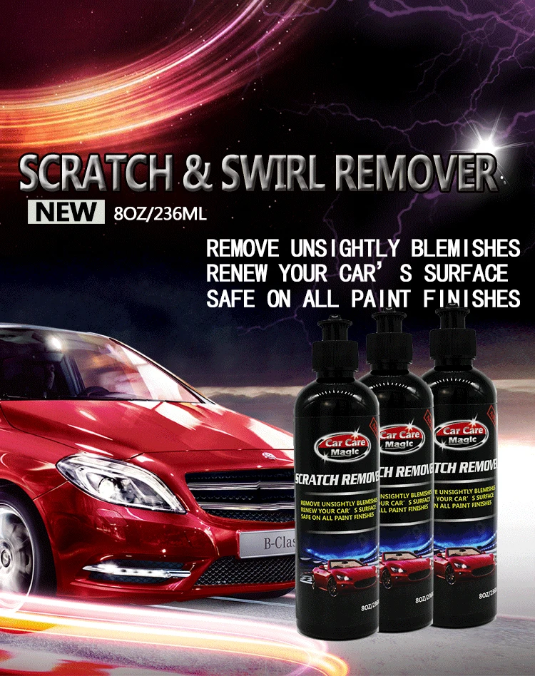 
Eco-friendly car care product car scratch remover wax car paint scratch remover 