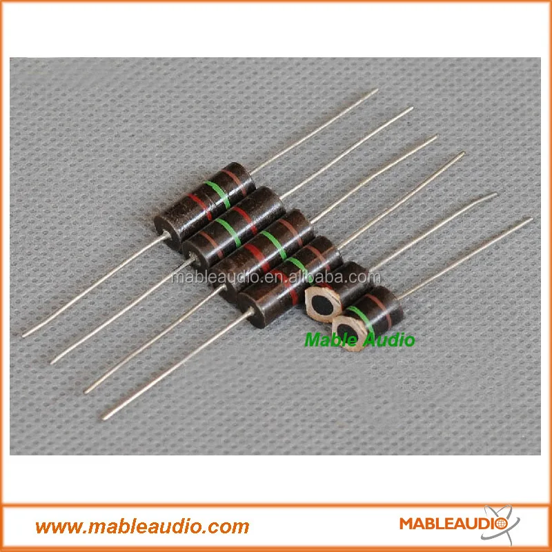 Japan Sei 1w 1.5k Carbon Composition Resistors For Audio Amplifier