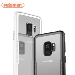 Feisman Crystal Tempered Glass Phone Cover iPhone Samsung
