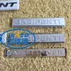 Custom car mats plating brushed metal plates logo,foot bad metal badge