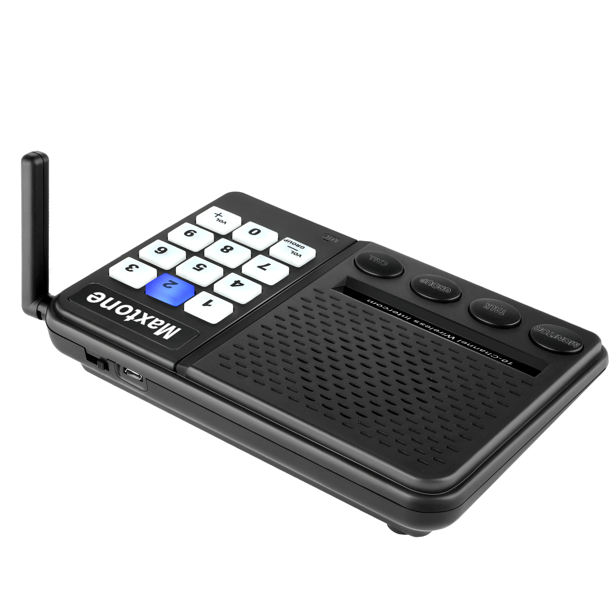 
Multi Channel Wireless intercom system 10 channel wireless intercom for home or office,Baby elderly monitor 