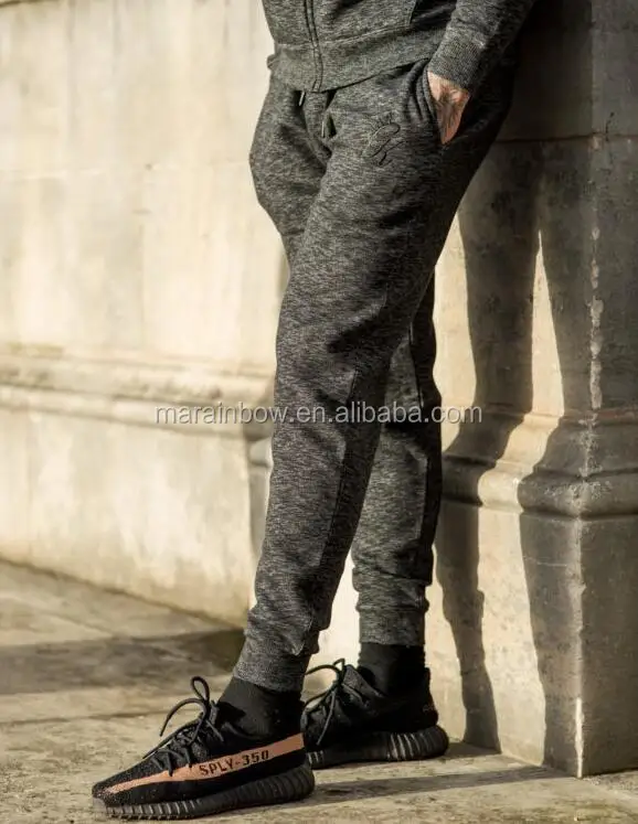 fleece lined tracksuit bottoms mens