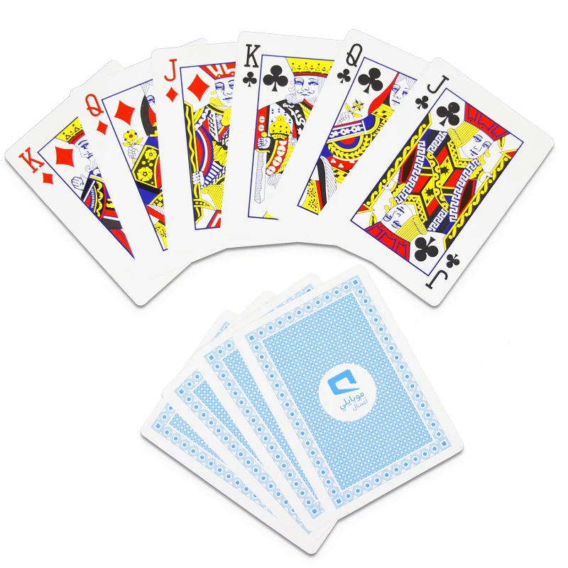 

Pvc/plastic Oem Full Coloring Printed Print On Demand Playing Transparent Visiting Cards For Textiles Japanese Comic Poker Card