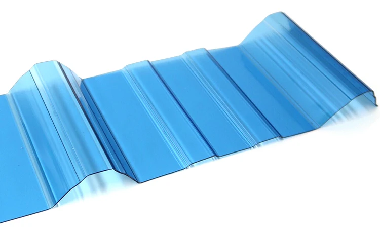 Lexan Transparent Corrugated Board Panels Clear Plastic Roofing Greenhouse Polycarbonate Sheets