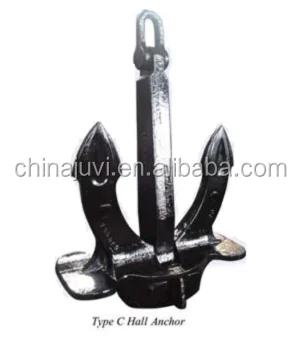 Marine ship mooring project for Hall Stockless Anchor Type ABC Hall Anchor for sale