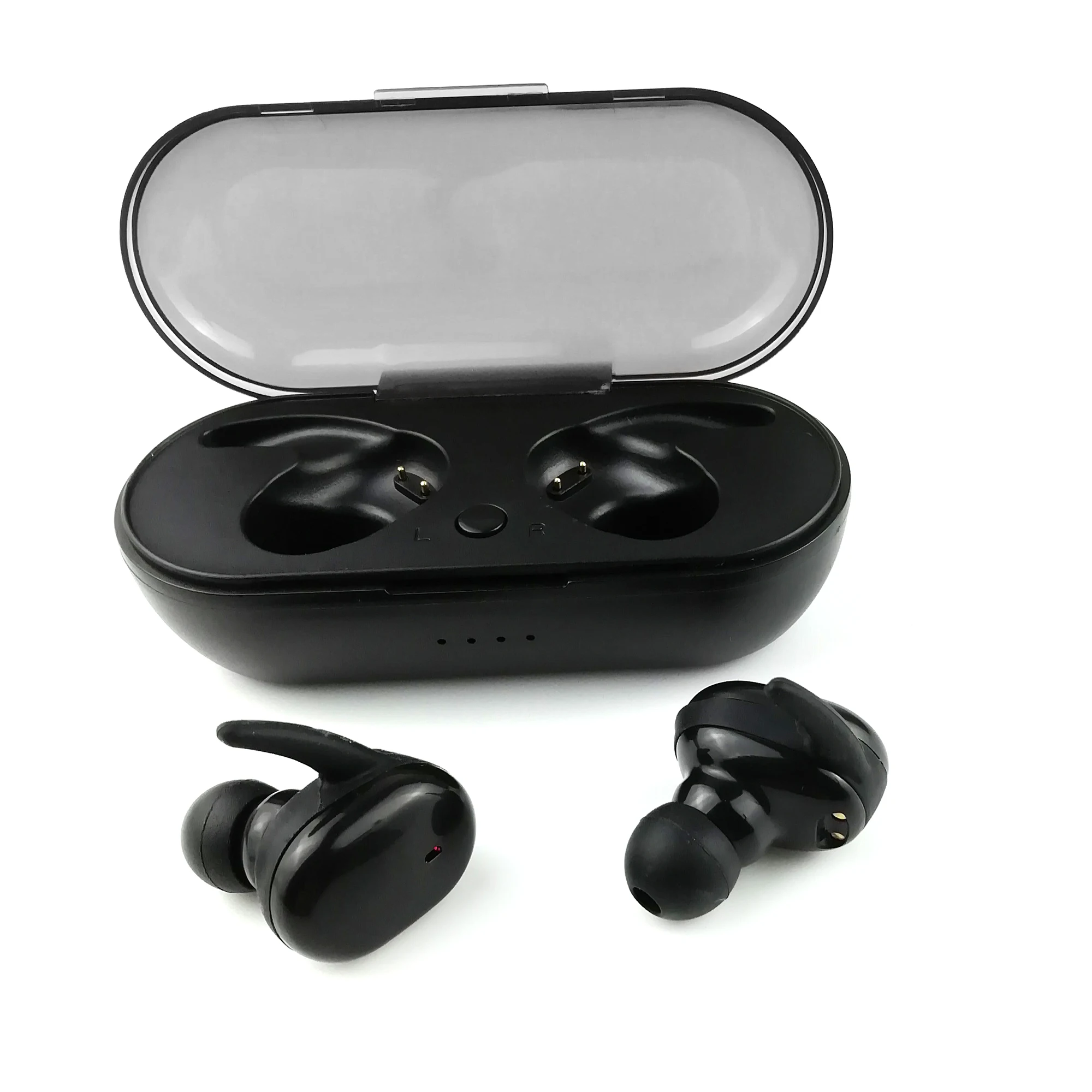 Touch Bluetooth earbuds Two True Wireless Stereo headset V5.0 TWS Earphone from China bluetooth headphones factory