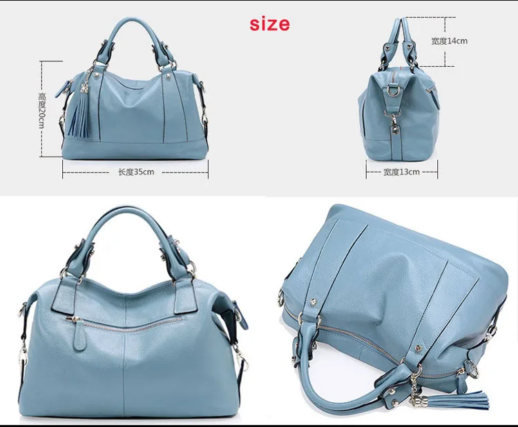 Lady Custom Logo Fashion Women Bag Real Leather Bag/handbag Wholesale ...