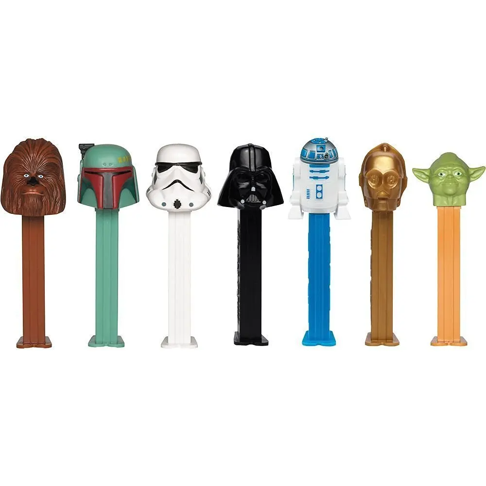 star wars pez dispensers 2005