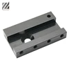 cnc milled and turned 7075 aluminum parts with the surface color oxide