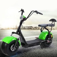 

1500W 2000W Adult Electric City Scooter 2 Wheels Light Electric Citycoco With Big Wheel