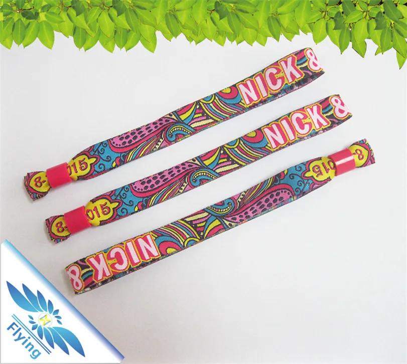Make Custom Friendship Bracelet Customized Fabric Wristband Make Custom Friendship Bracelet Customized Fabric Wristband Wrist Band