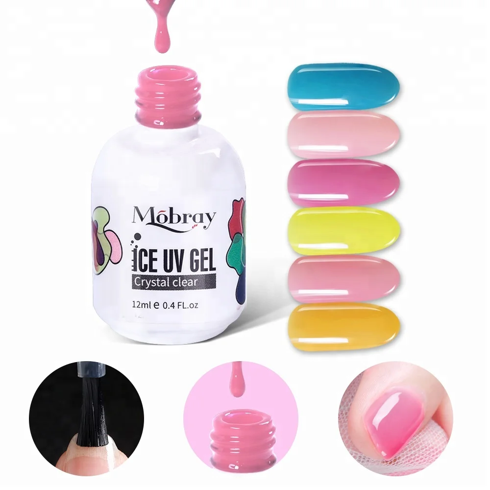 

Mobray gel nail polish promotional LED gel polish soak off ice uv gel, 120 colors in stock for you to choose