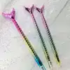 Colorful Shiny Fish Tail Office Stationery Gift Pen Creative rainbow color body Mermaid Ballpoint Pen