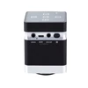 Black Aluminum Vibration Speaker, 26W Vibration Speaker with Sound Waver