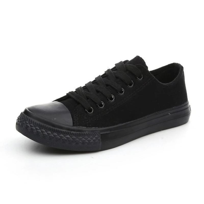 black canvas shoes without laces