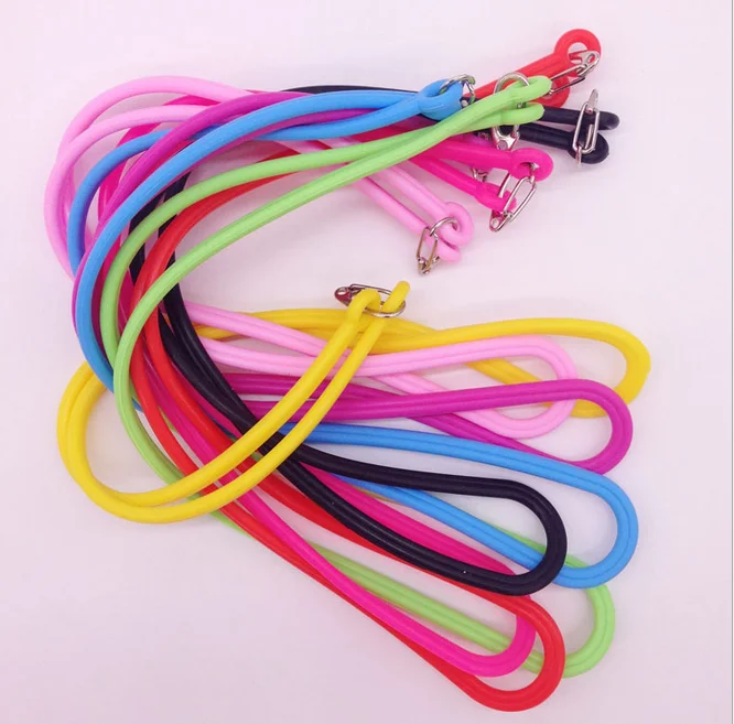 Elastic Rubber Cell Phone Holder Silicone Card Wallet With Lanyard ...