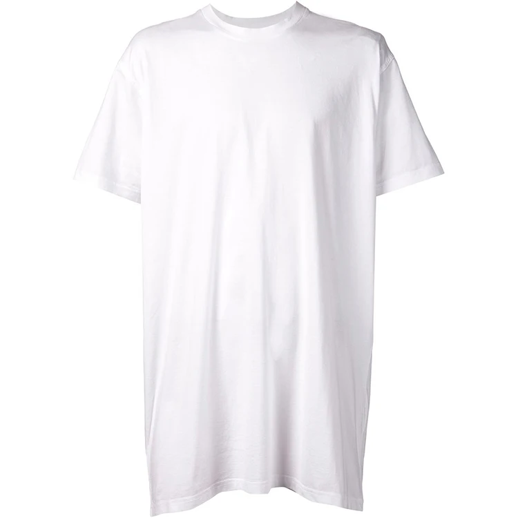 oversized white tee