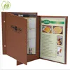 hot sale free sample restaurant restaurant supplies menu cover leather