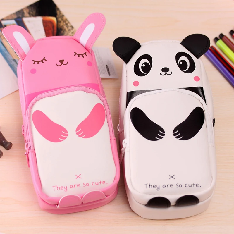 2019 New Design Fluffy Animal Cheap Cute Pencil Cases For Girls - Buy ...