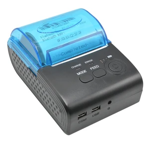 2inch Mini USB/ Bluetooth cheap 58mm mini portable bluetooth thermal printer With Rechargeable Battery