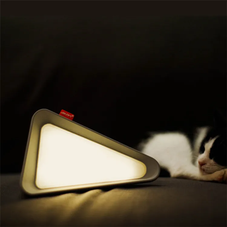 
Flip Sensor Light Innovative Intelligent Three Level Brightness USB Rechargeable LED Bedside Lamp/Night Light/Reading Lamp 