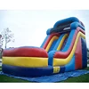 Factory price children giant inflatable air jumping trampoline bouncing castle combo
