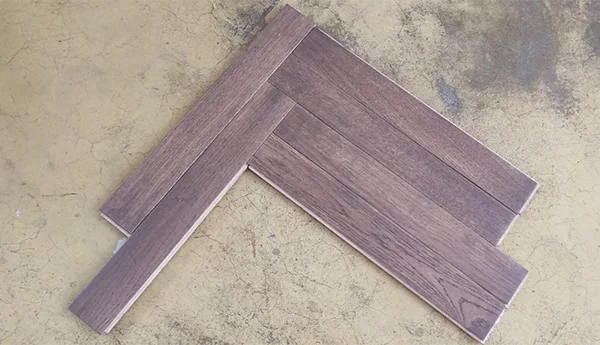 70mm Natural Oiled Unfinished Customerized Solid Chevron Parquet Wood Flooring European Oak