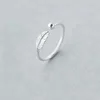 Fine Jewelry 925 Sterling Silver Olive Leaf Jewelry Ring