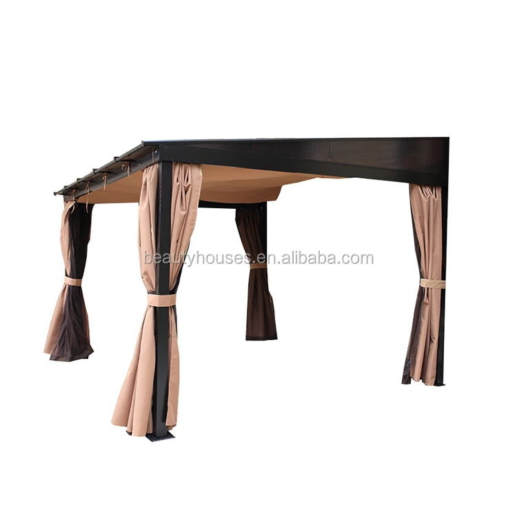 

Outdoor garden furniture polycarbonate aluminium pergola