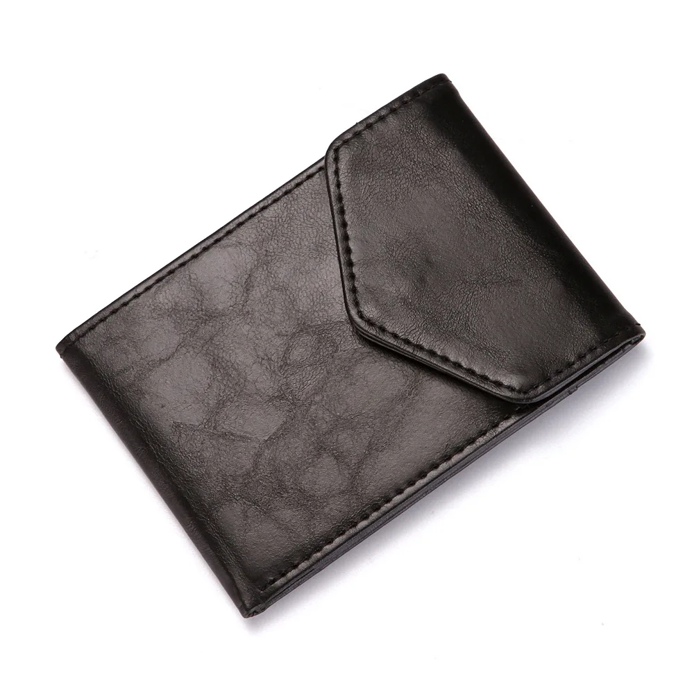 

Lingyue MW1064 Yiwu Wallet Manufacturer Online Wholesale Vintage Hasp Men Card Wallet, As pictures or customized