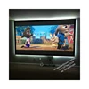 XYSCREEN 90" 100" 120" full hd flexible white black fixed frame projector screen