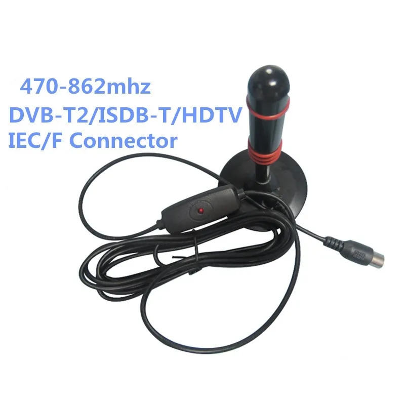 
Yetnorson Active UHF/VHF 20dBi Mini DVB-T DVB-T2 Anntena for Car 