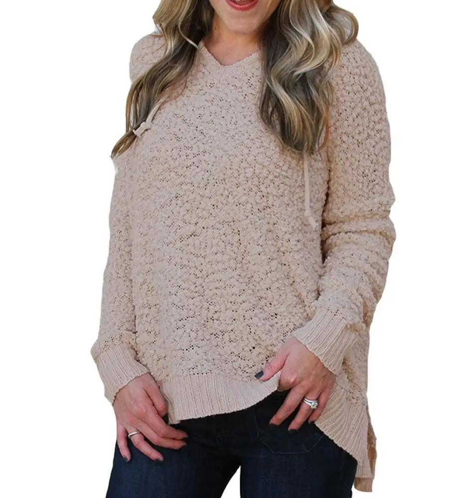 

Women Fashion Sweatshirt hoodie Autumn Winter Long Sleeve Teddy Fleece Sweater Hoodie, Shown
