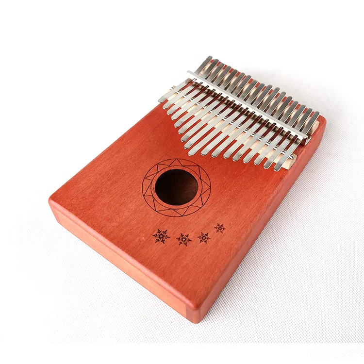 
Customized Ethereal Sound Kalimba 17 keys Thumb Piano 
