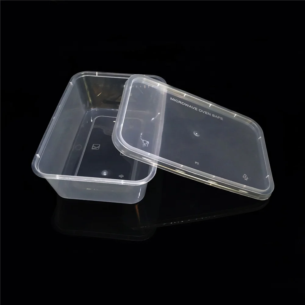 Pp Microwave Safe Plastic Food Container 500ml - Buy Microwave Safe ...